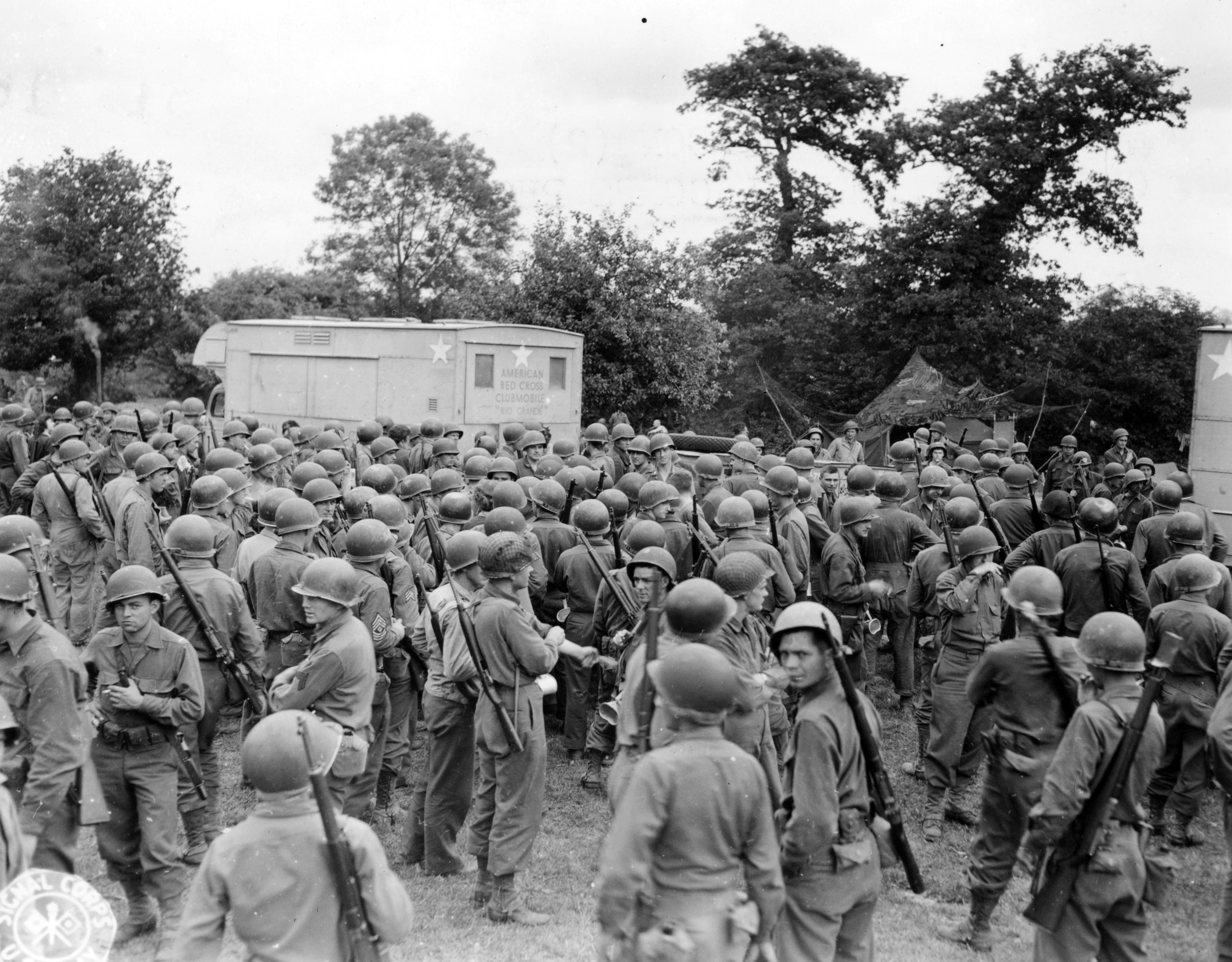 79th Infantry Division La Haye du Puits Concentration 55