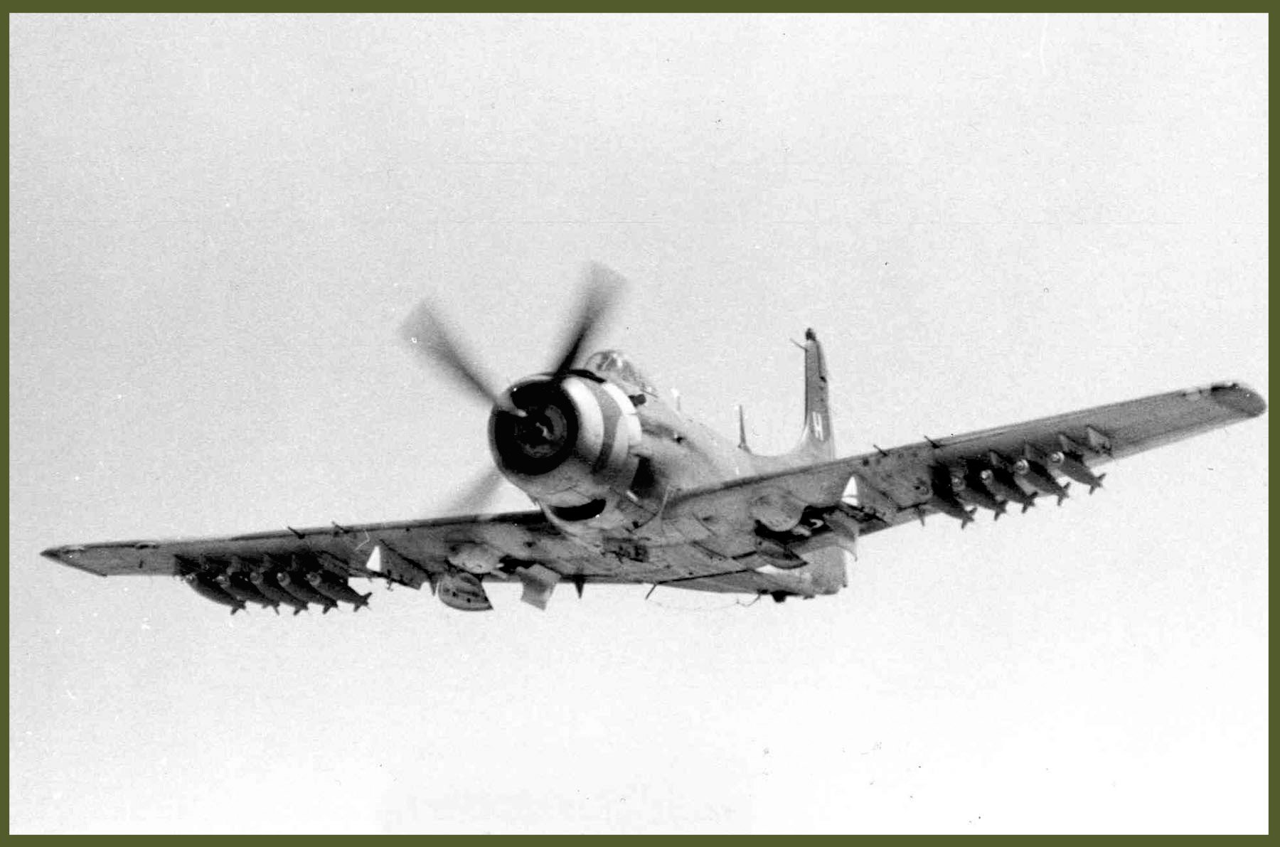Douglas A-1H Skyraider of the Vietnamese Air Force