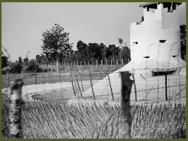 Fortifications at a strategic village in Cu Chi