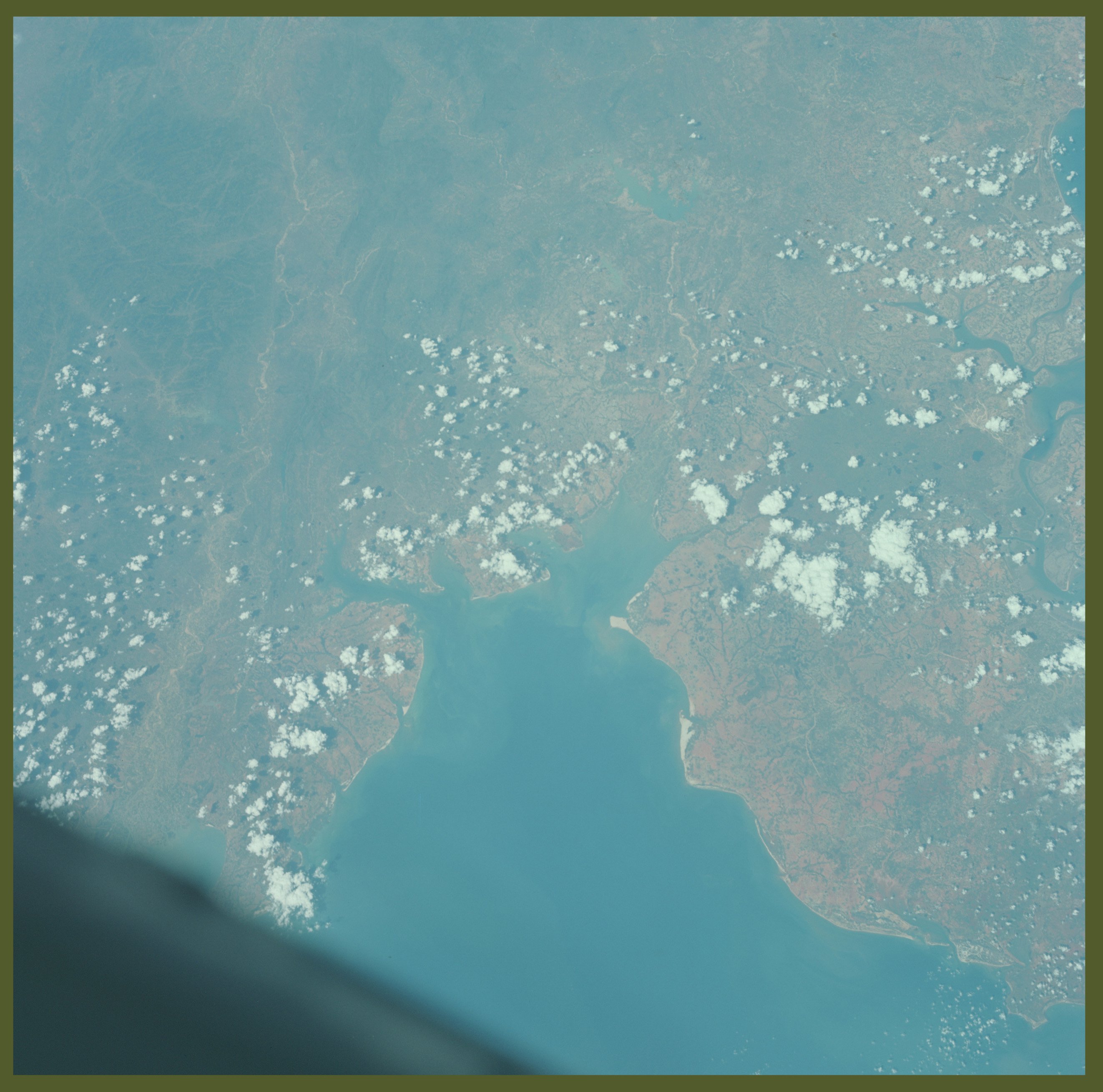 Gemini V Mission Image - China, Gulf of Tonkin