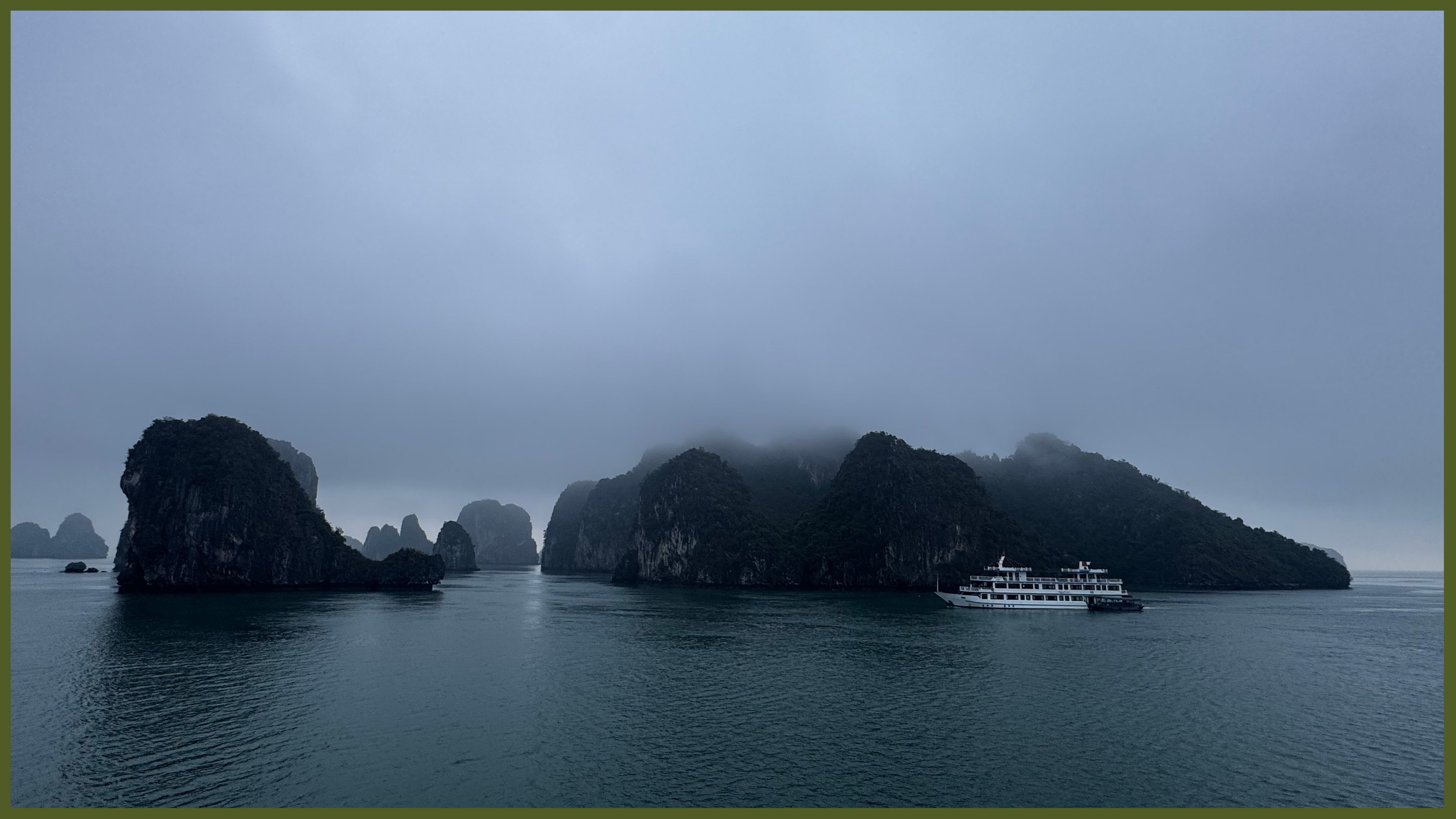 Ha Long in the mist