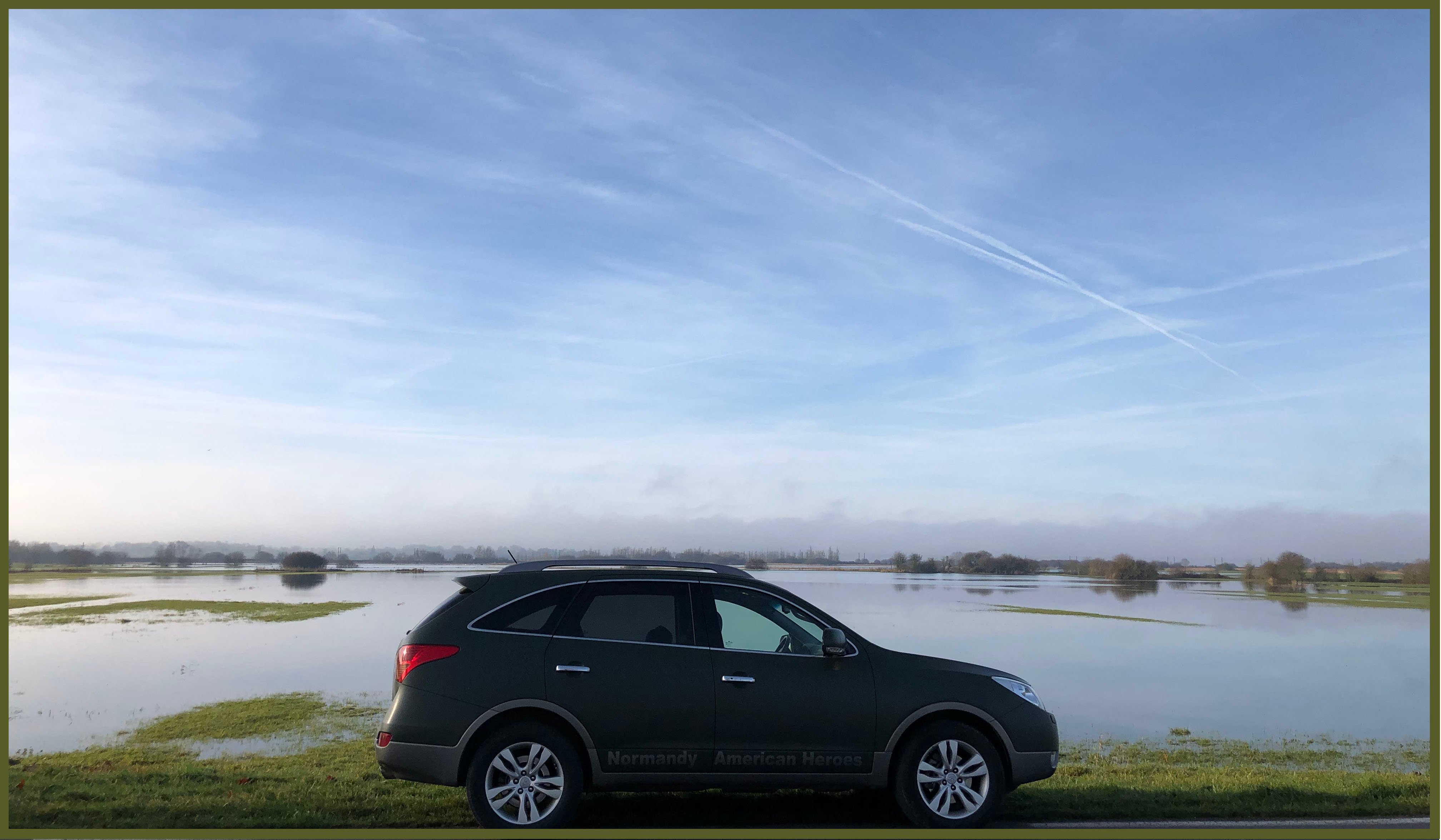 1 Normandy Carentan swamps with my car