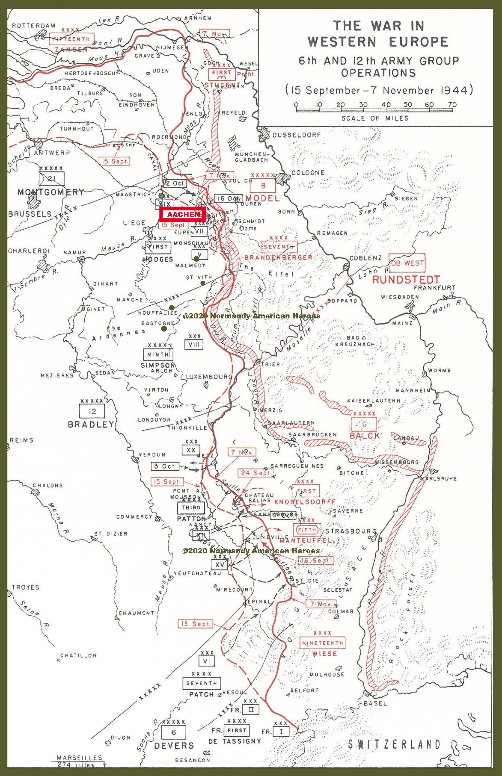 15 September to 7 November 1944 6th and 12th Amry Group Opeations copy