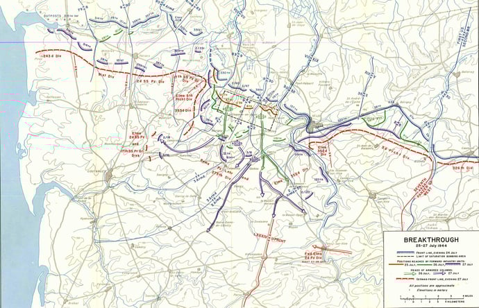 25 July 1944 to 27 July 1944 - Operation Cobra Forward Positions - Normandy American Heroes.jpg