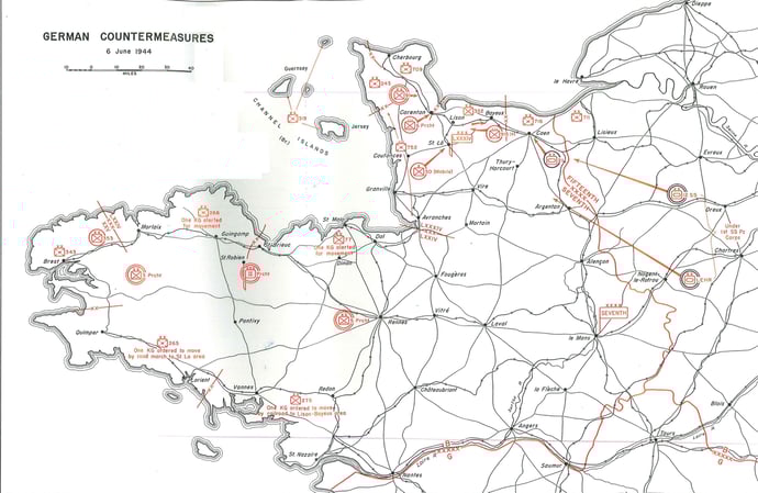 6 June 1944 - German countermeasures - Normandy American Heroes