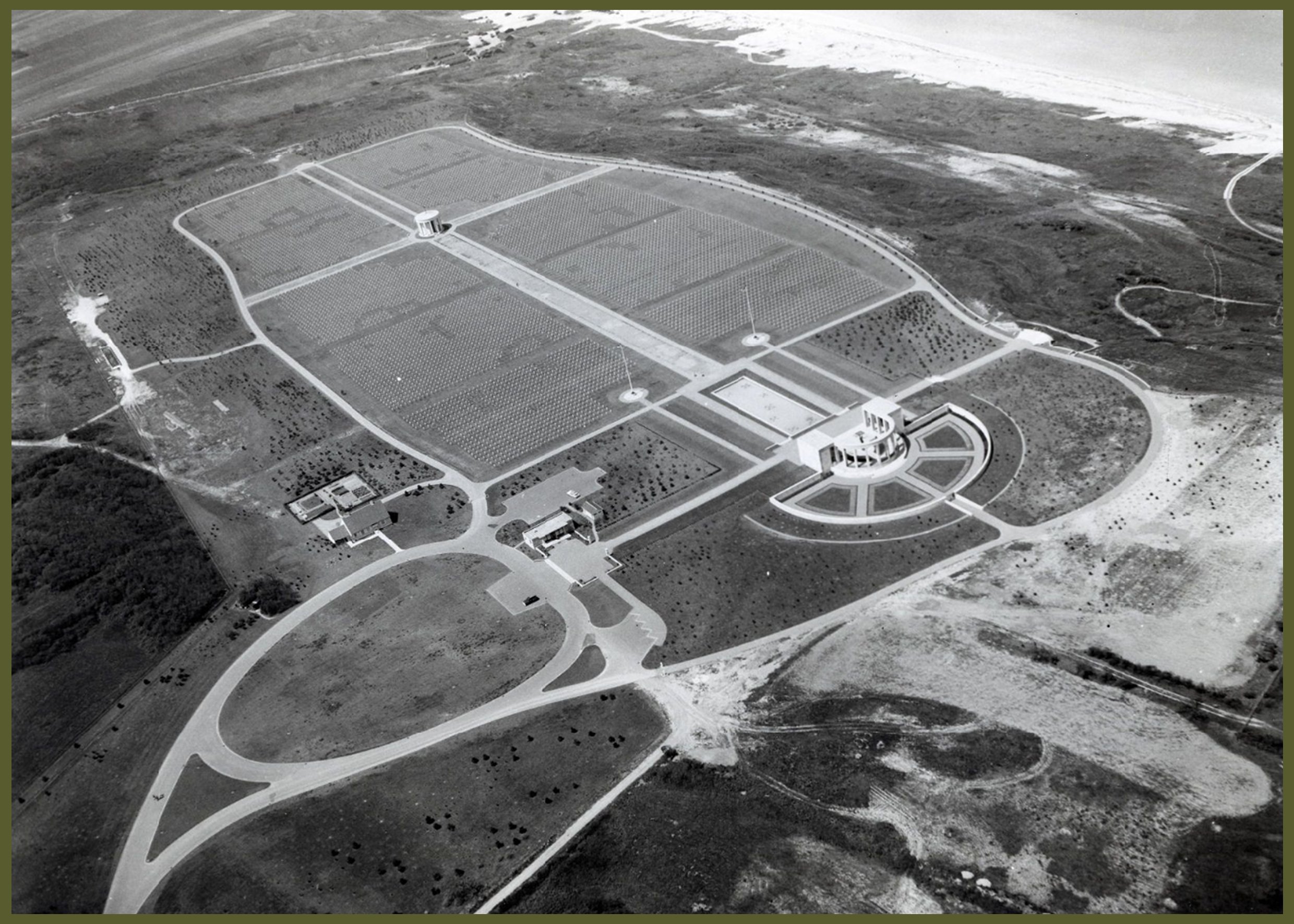 American cemetery aerial A4
