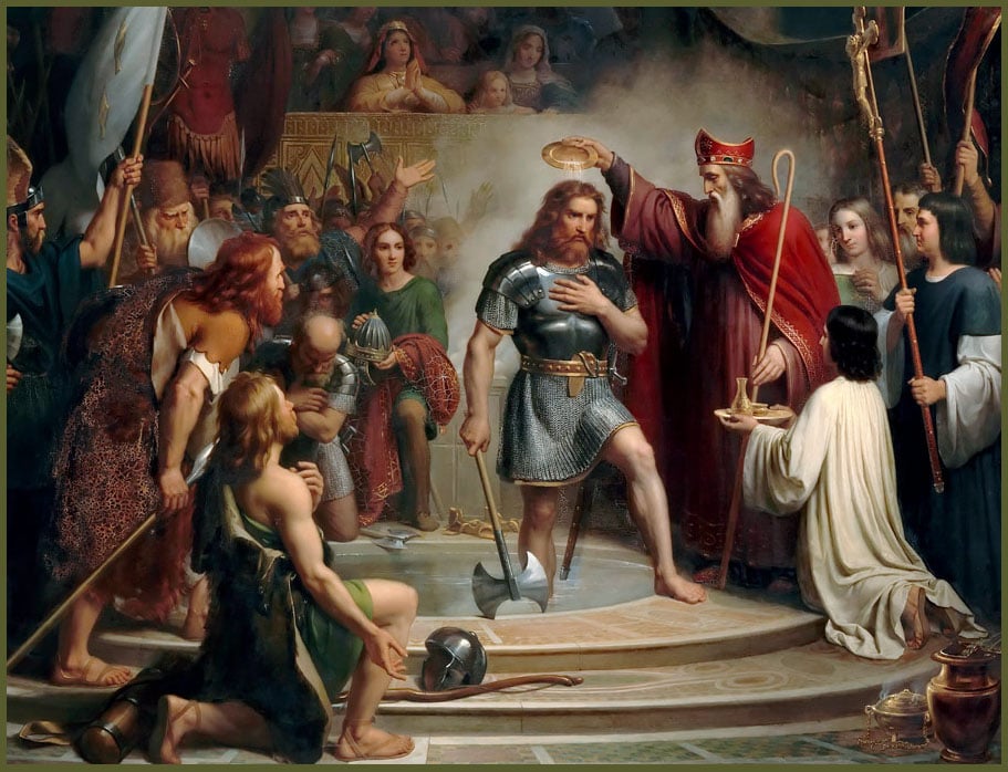 Bapteme de Clovis