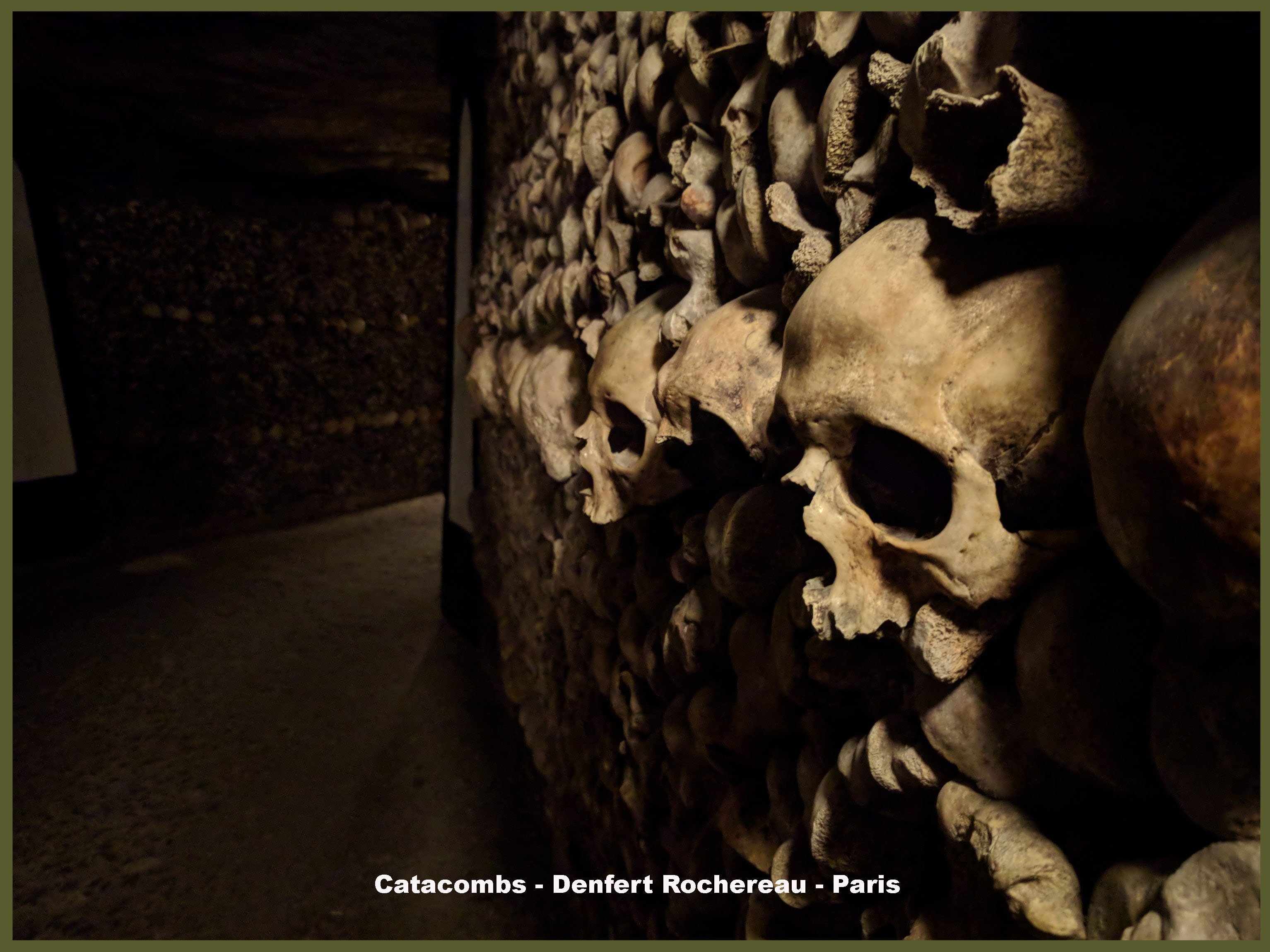 Denfert Rochereau catacombes