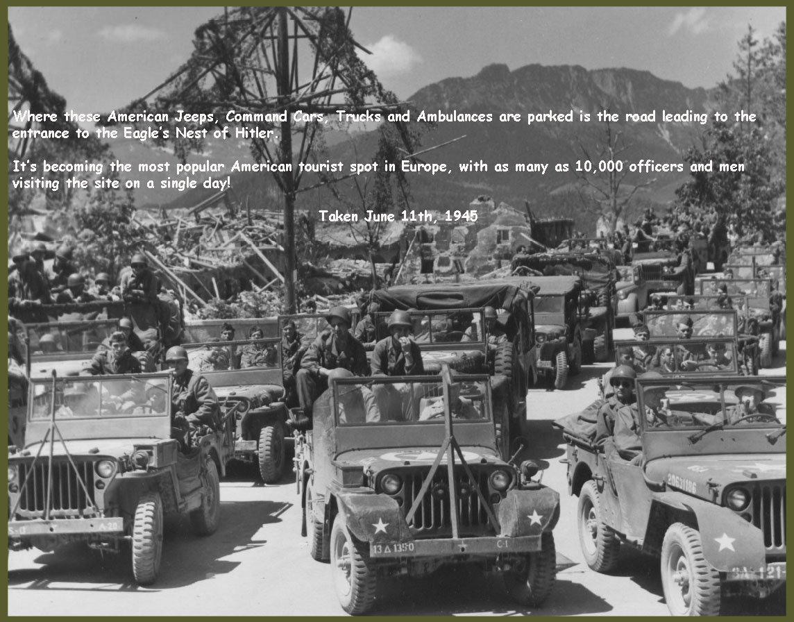 Eagles Nest traffic jam US vehicles