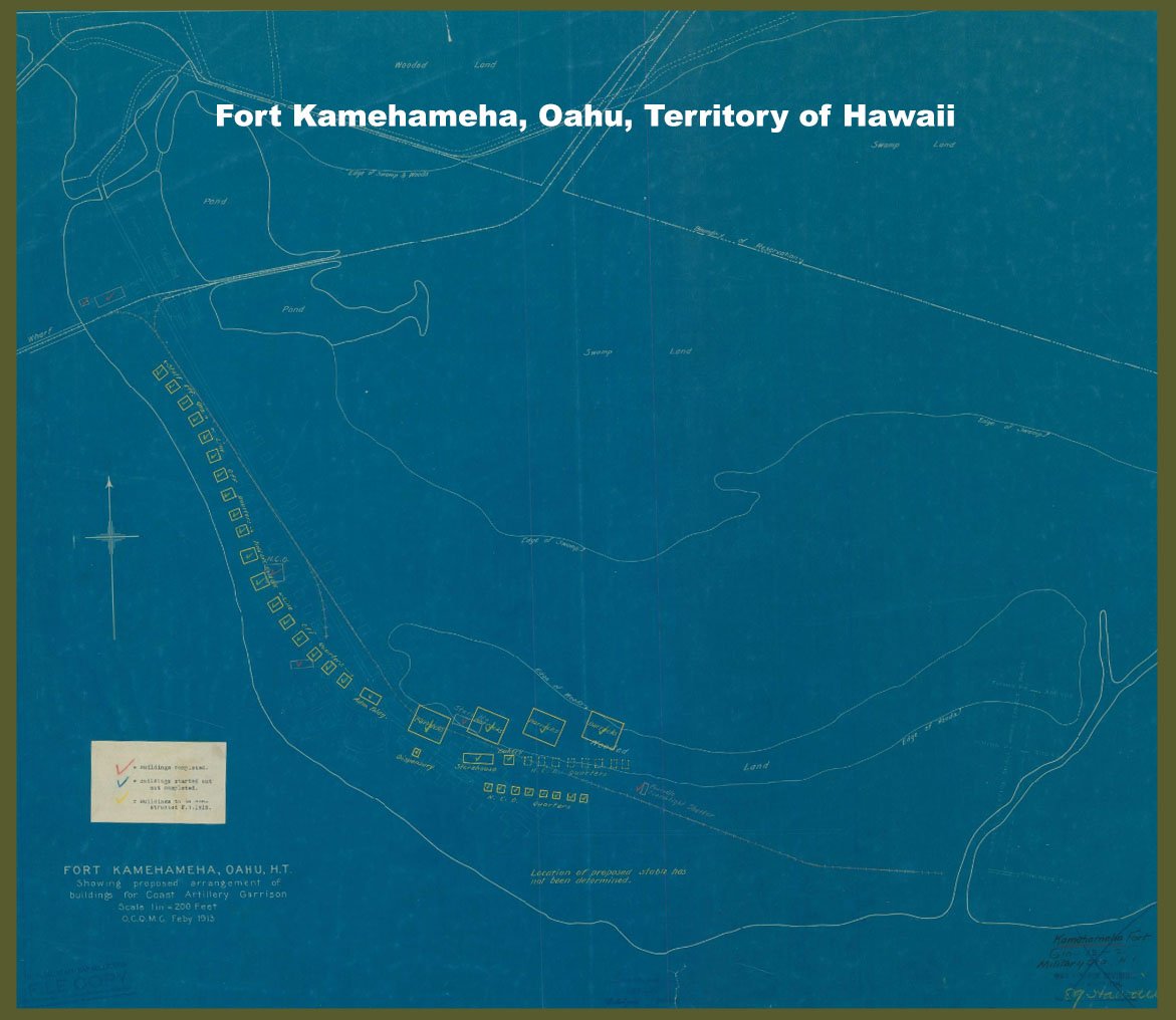 Fort Kamehameha, Oahu, Territory of Hawaii