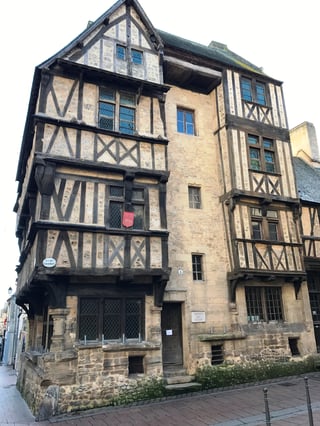 House main street of Bayeux in color.jpg