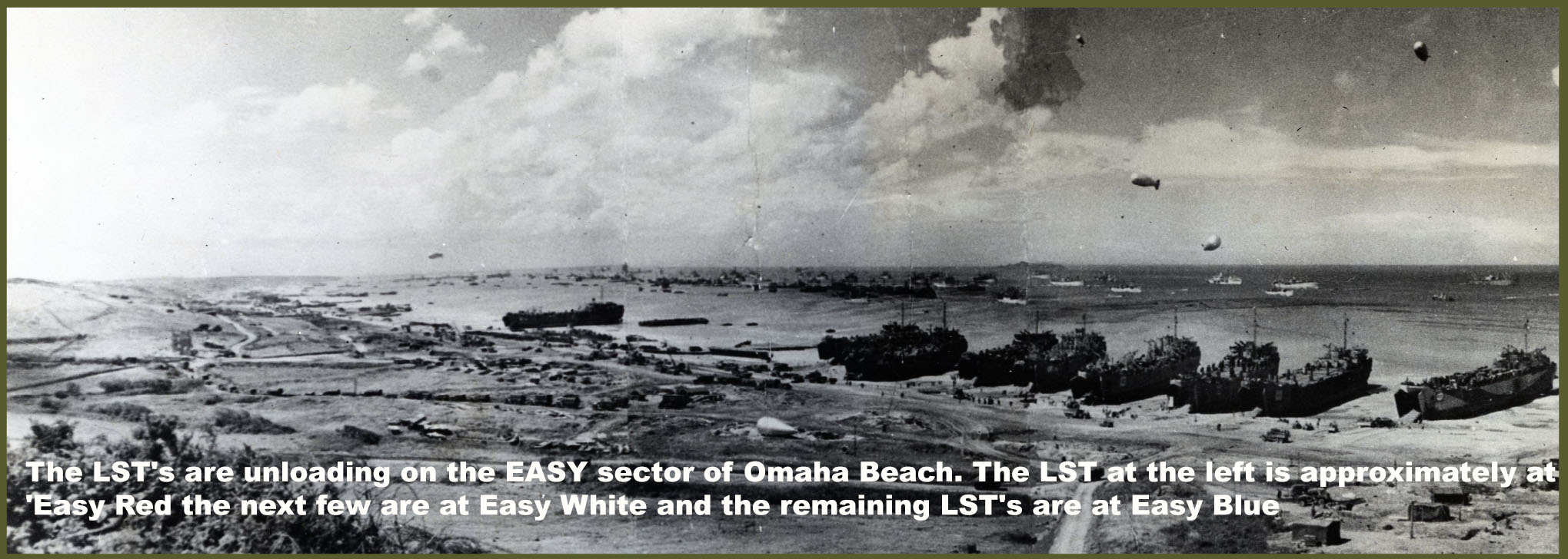 LST after Dday Easy sector