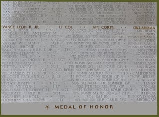 Lieutenant Colonel Vance MIA Medal of Honor 