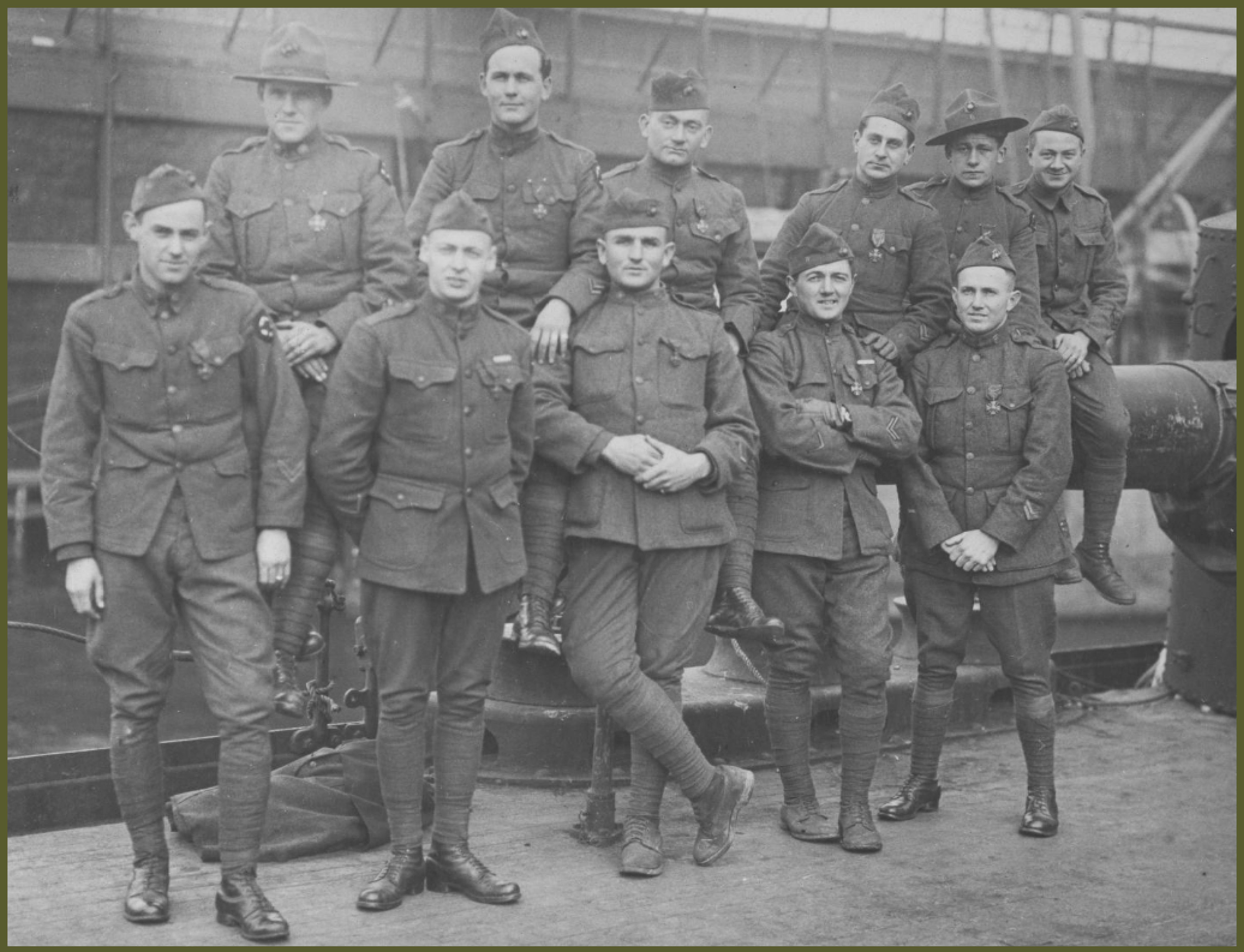 Marines Croix de Guerre Belleau Woods