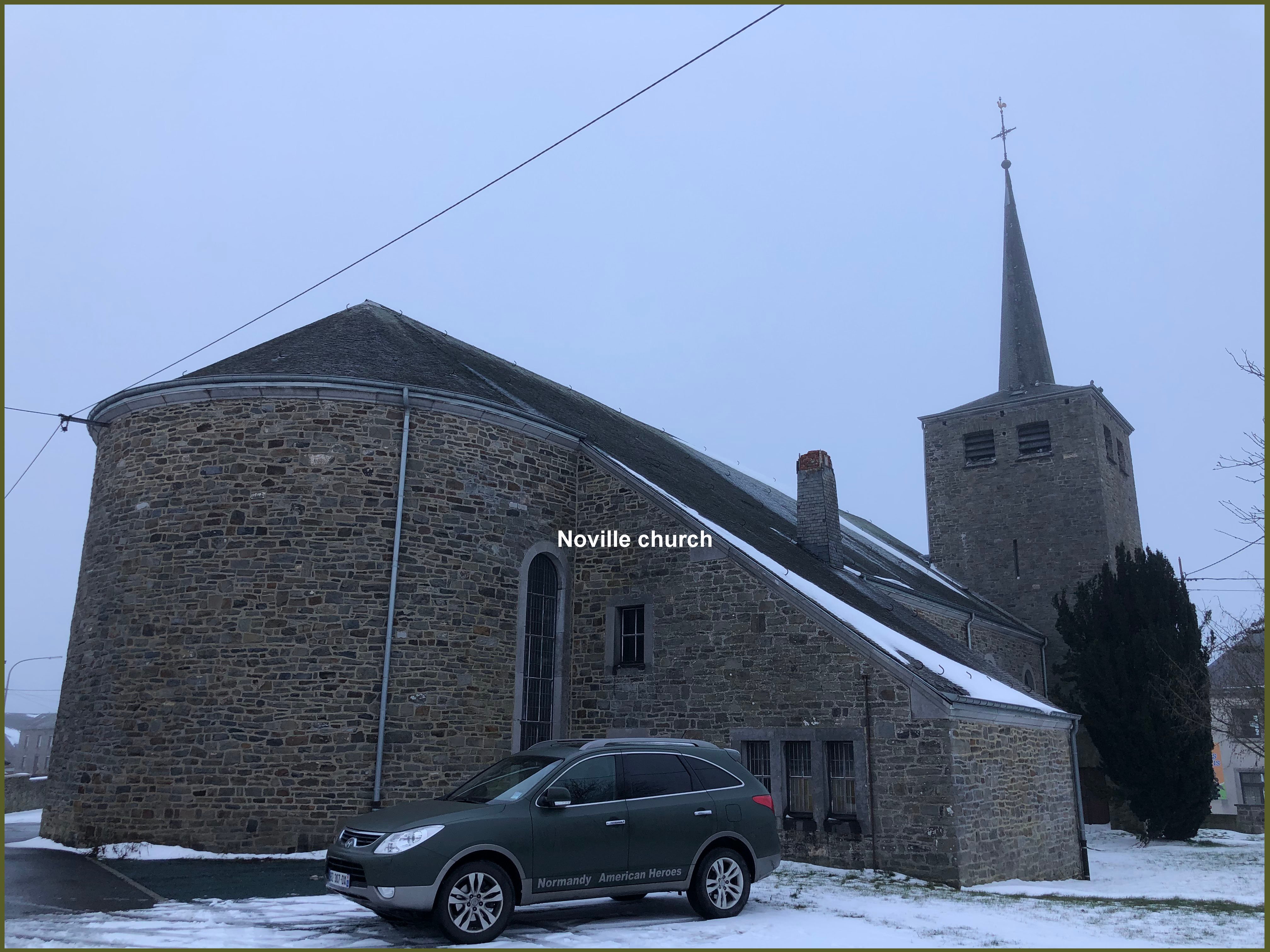 Noville with my car