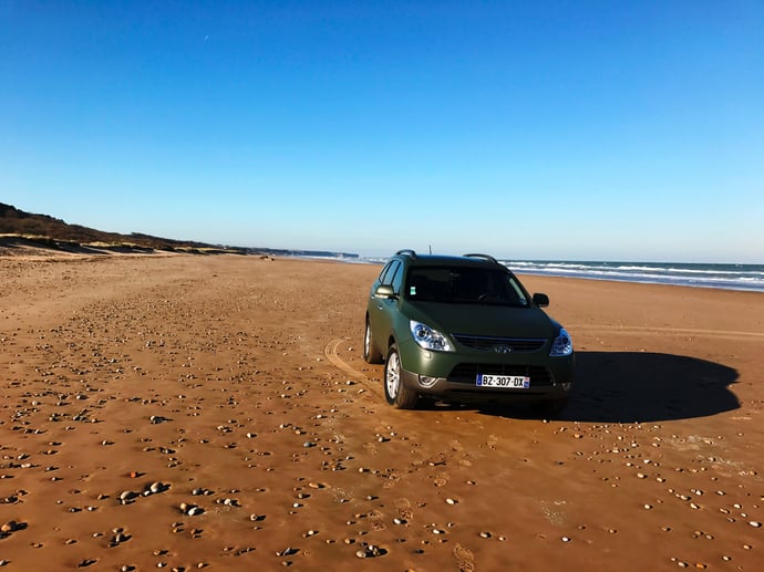 how to get to normandy from paris