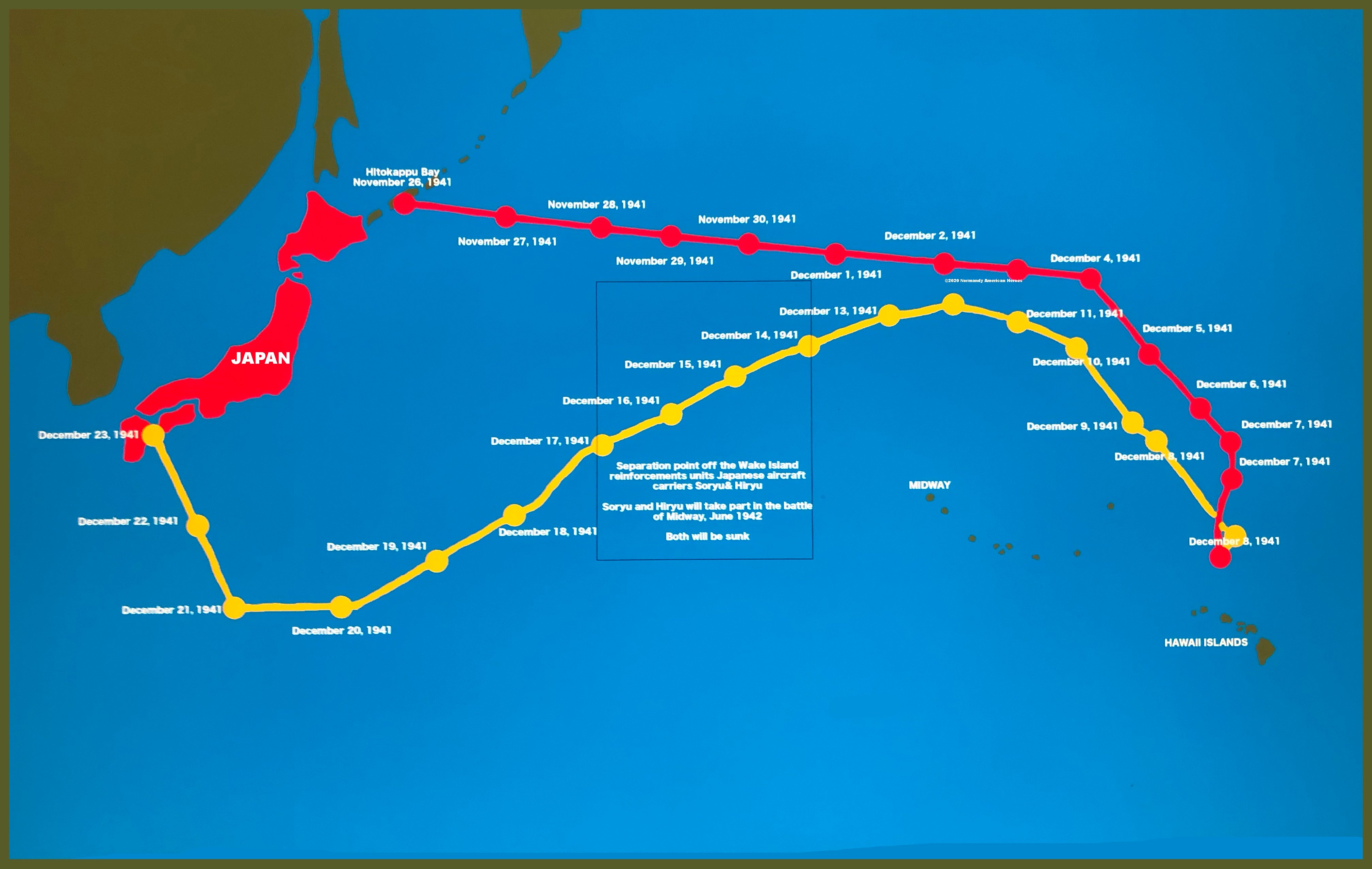 Pearl Harbor route attack final