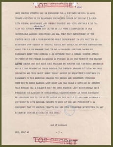 SHAEF Message from General Dwight D. Eisenhower to General George C. Marshall Concerning the First Reports of the Normandy Landing 3