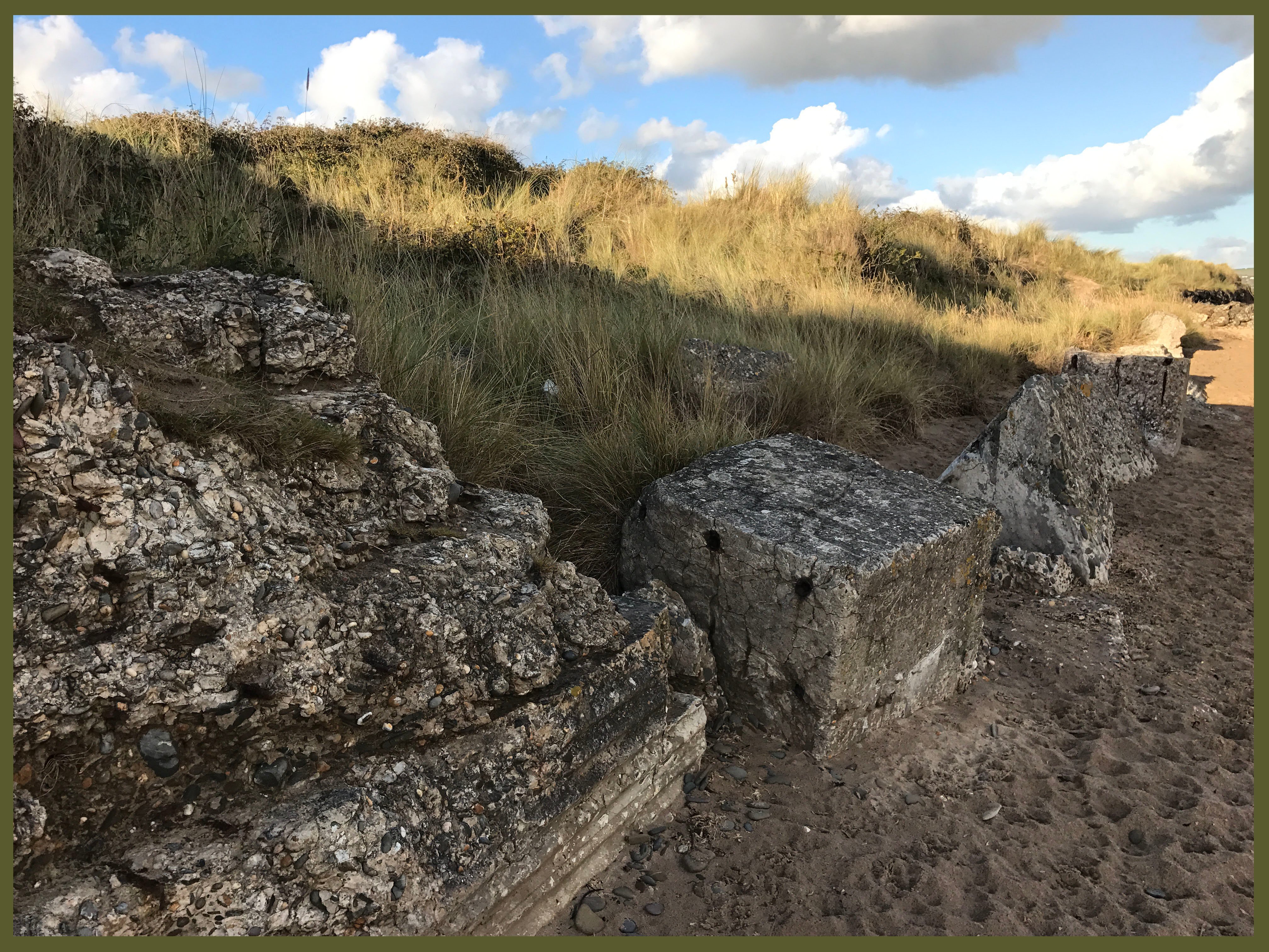 Saunton WWII german defenses amphibious training 