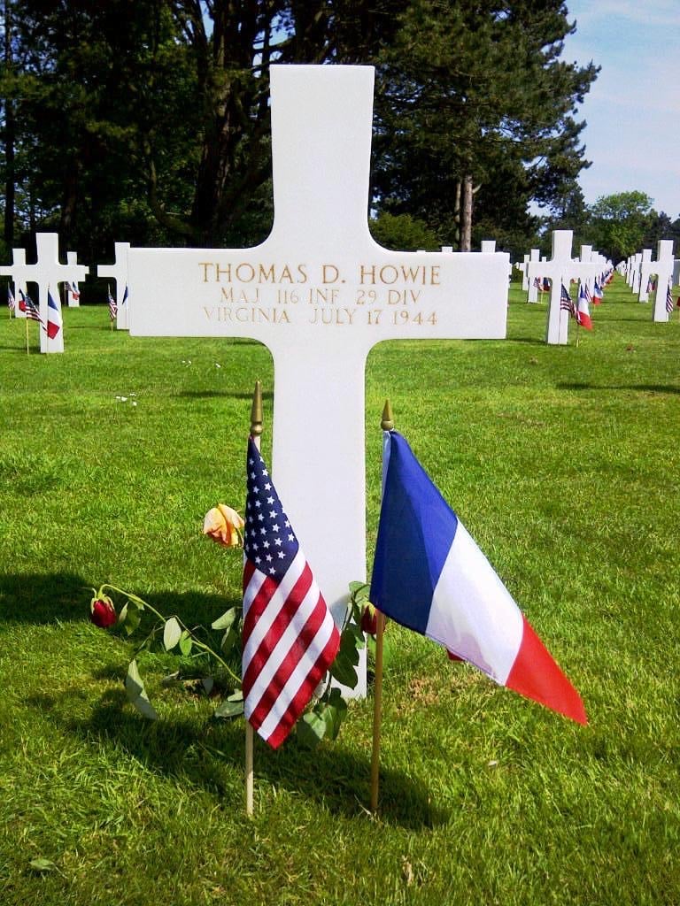 Thomas D Howie Major of Saint Lo