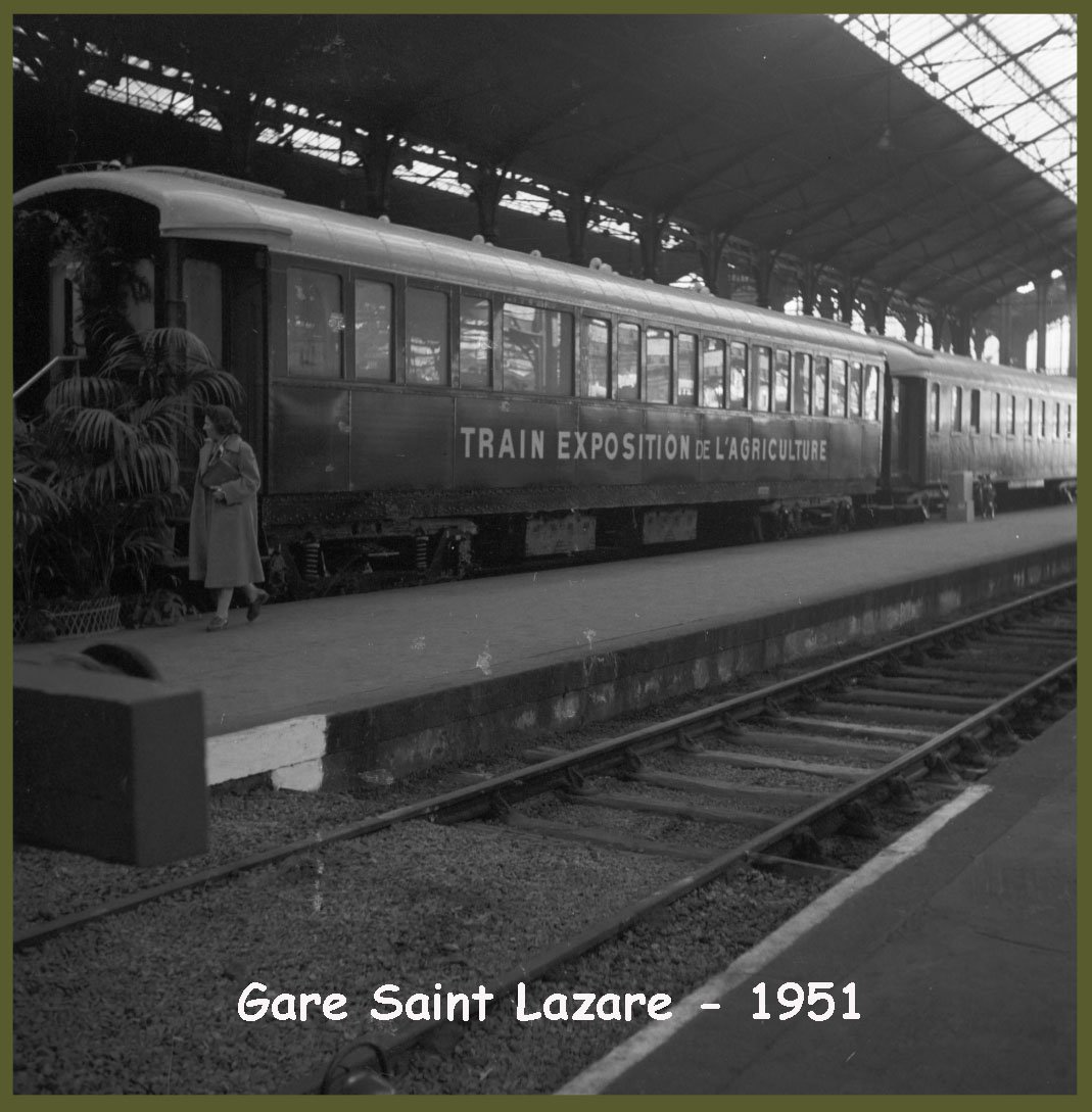Train Exhibit, Gare St. Lazare April 2, 1951)
