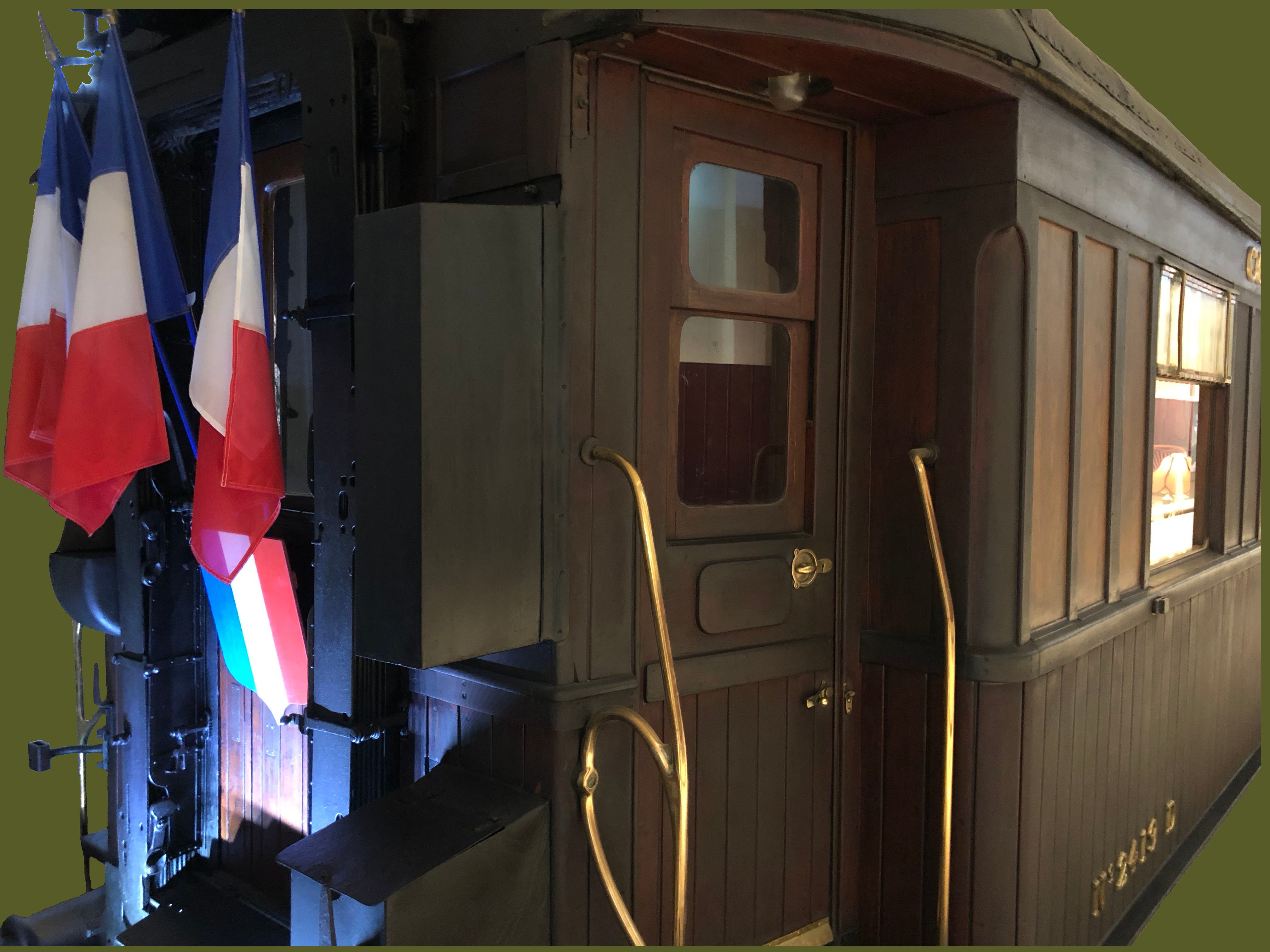 Train with frame