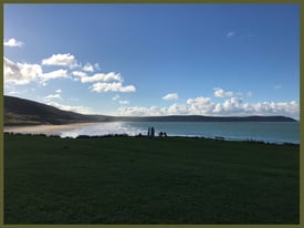 Woolacombe beach - Omaha beach with monument - d copy