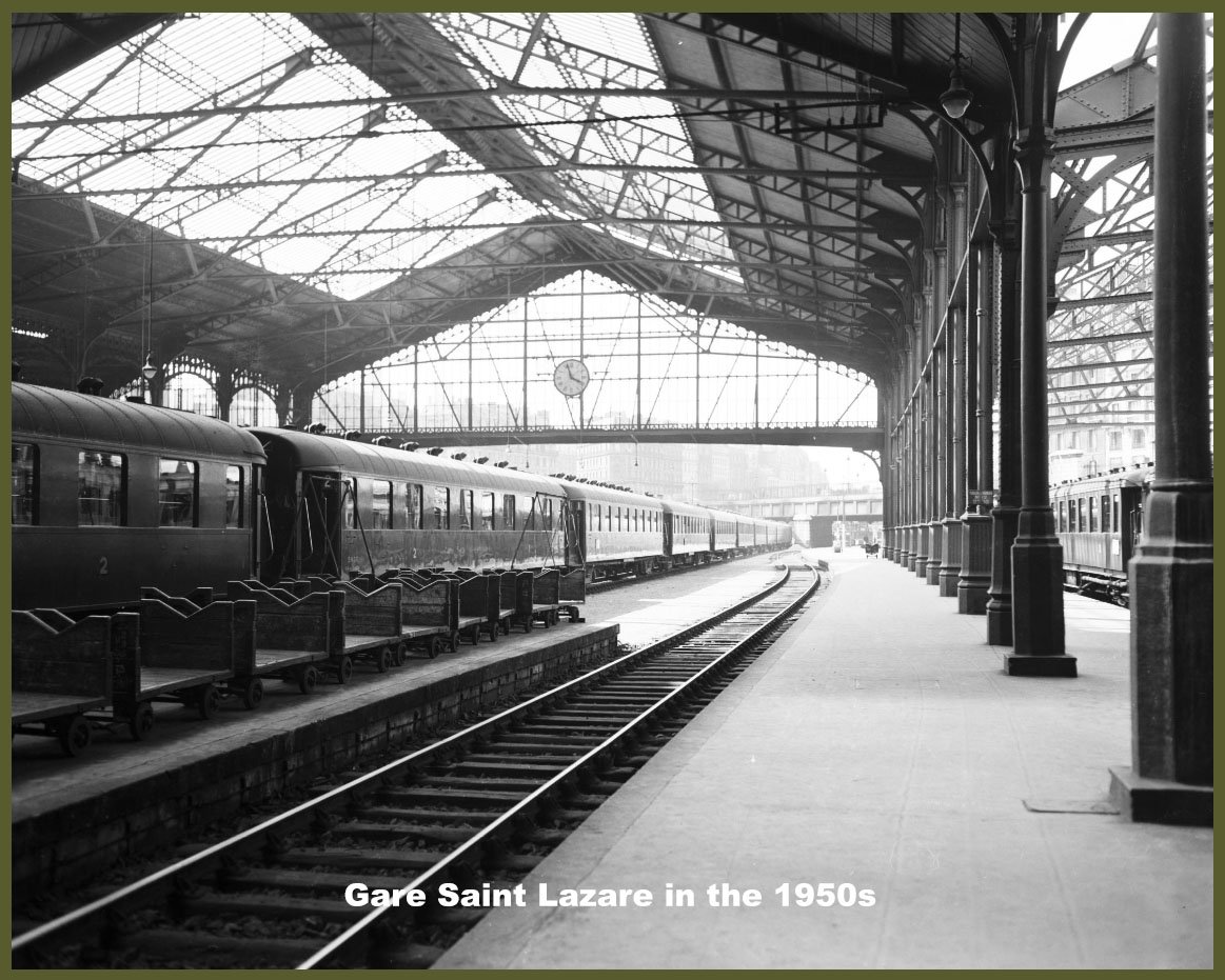 gare saint lazare train station 