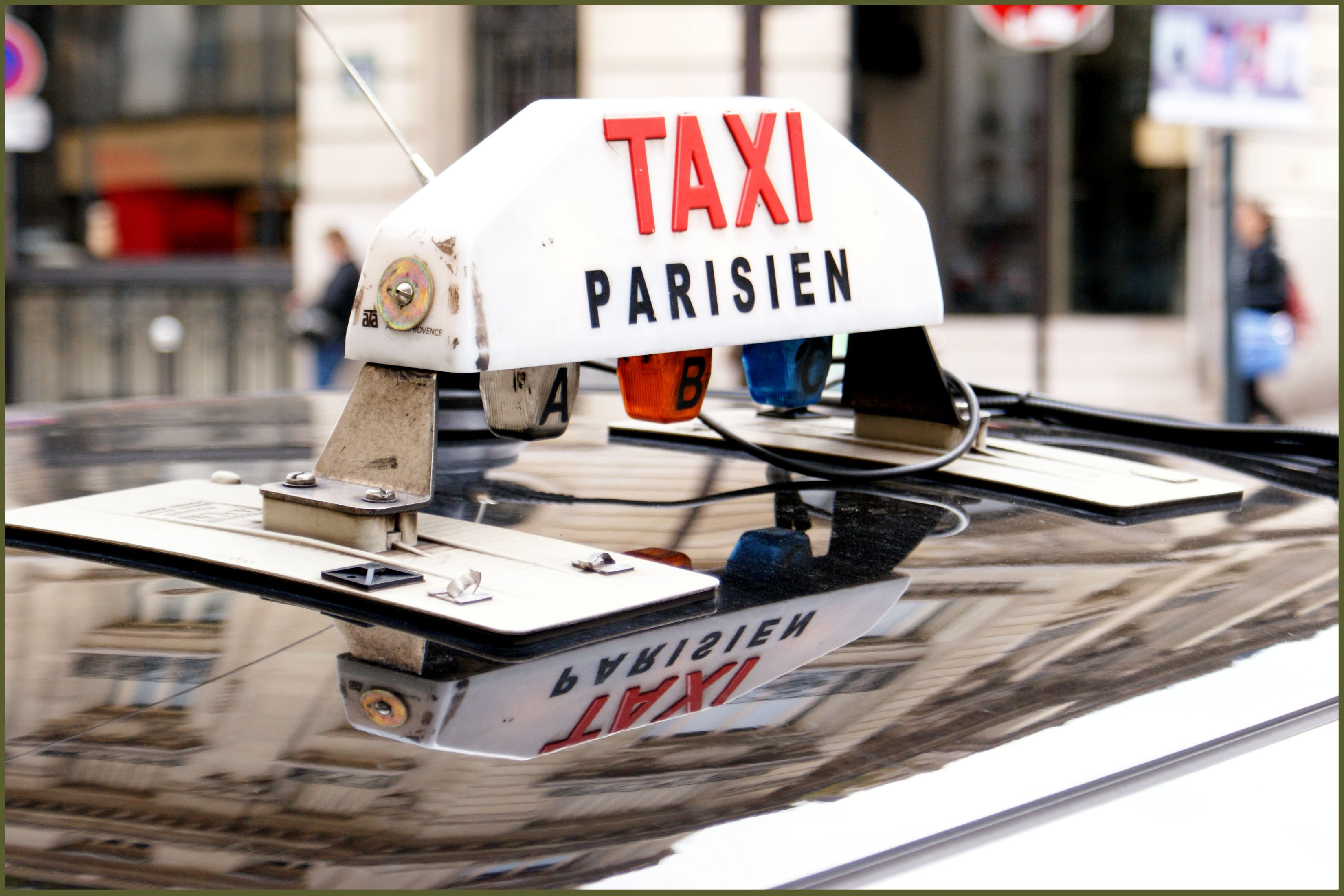 taxi sign