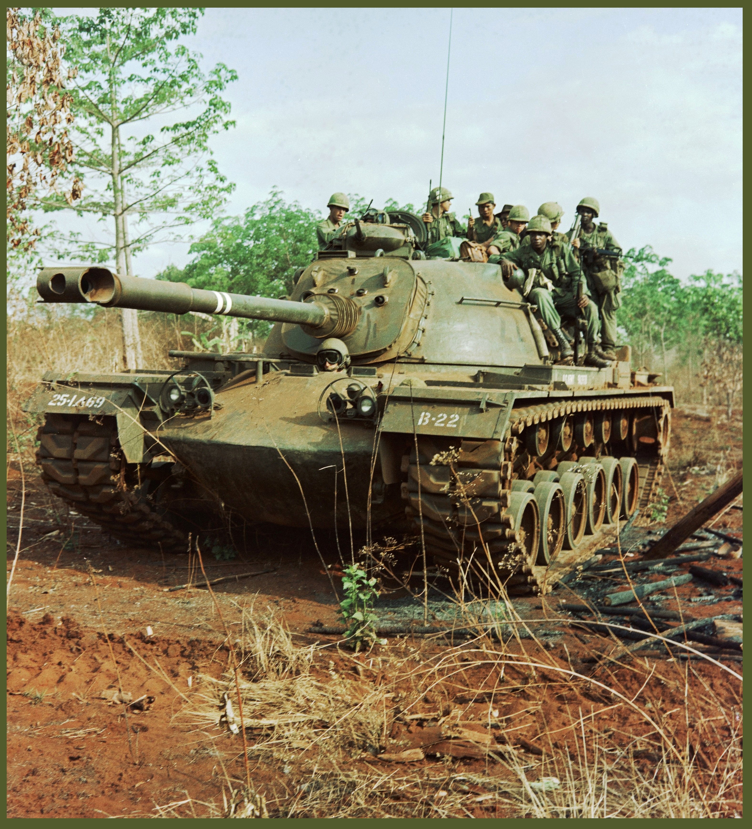 M48A3 Tank Moving