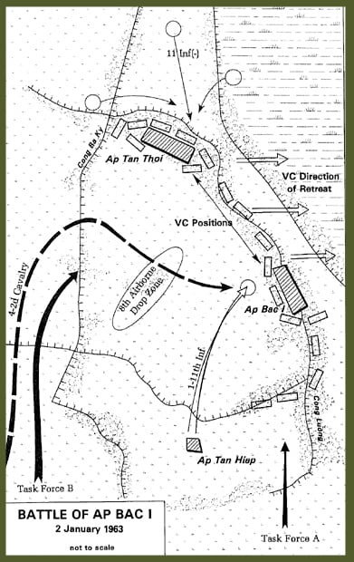 Map of Ap Bac
