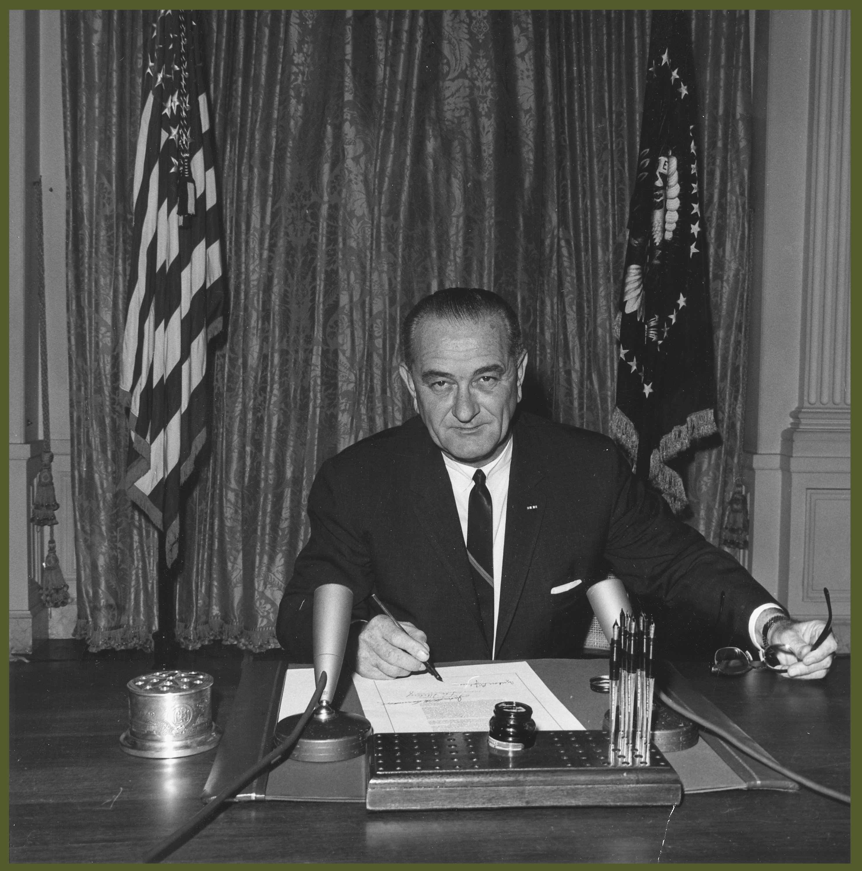 President Lyndon B-1