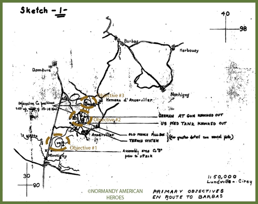 Primary objectives en route to Barbas