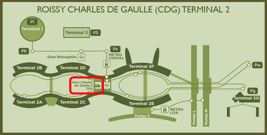 Paris-Charles de Gaulle airport (CDG)