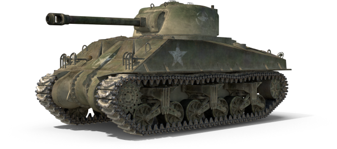 Sherman-Tank-Olive-Scheme-with-Dust.I15-1